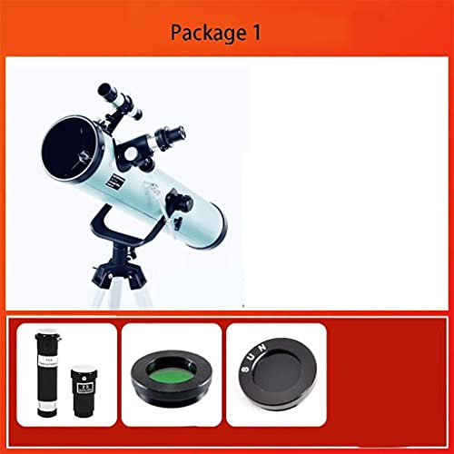Teleskop astronomiczny dla dorosłych, kaliber 125 mm, ogniskowa 700 mm, teleskopy dla początkujących astronomów i dzieci, teleskop refleksyjny z regulowanym statywem