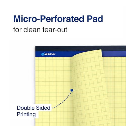 Papier quadrillé WritePads pour organiser vos calculs techniques et schémas complexes