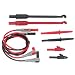 Multimeter Test Leads Kit Non Destructive Probes Set Plug Auto Kit Multimeter for Test Stick Broken Wire Puncture Stick Test Leads