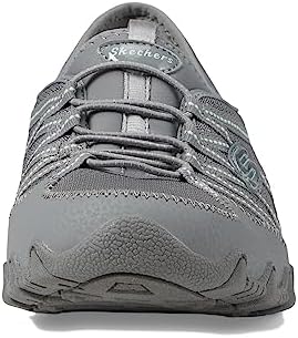 SKECHERS Women's Bikers LITE-RELIVE Sneaker, Grey, 6.5 | Image 5