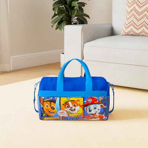 Nickelodeon Paw Patrol Polyester Duffle Bag Kids, Blue, Large3