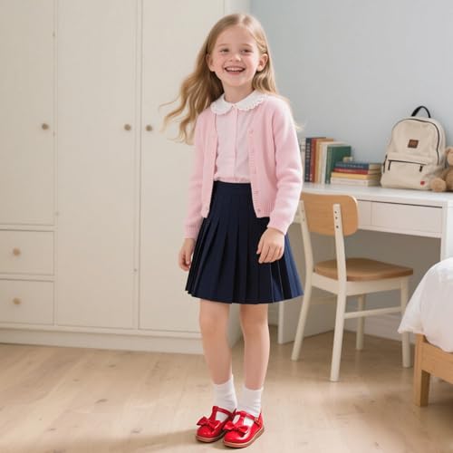 Image of Otter MOMO Toddler /Little Girls Mary Jane Slip-on School Uniform Party Dress Shoes