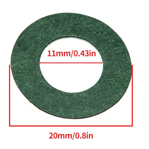 Image of Surf turtle 500 Pcs 21700 Lithium Battery Insulating Ring,Self-Adhesive Hollow Insulating Cardboard Green