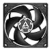 ARCTIC P9 Max - PC Fan, High-Performance 92 mm PWM case Fan, 450-4300 RPM, Optimized for Static Pressure, 0dB Mode - Black