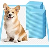 Gimars 6 Capas Extra Gruesas 60×60 cm Súper Absorbentes 400ML Antifugas Empapadores para Perros — Secado Rápido para Cachorros, Perros Mayores y Hogares con Varias Mascotas