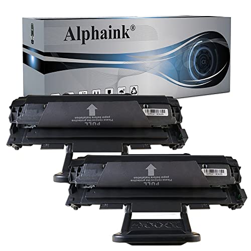 Alphaink 2 Toner Compatibili Con Samsung Mlt-D1082S Per Stampanti Samsung Ml-1640 Ml-2240 Ml-1641 Ml-1642 Ml-1645 Ml-2241 (3000 Copie L'Uno)