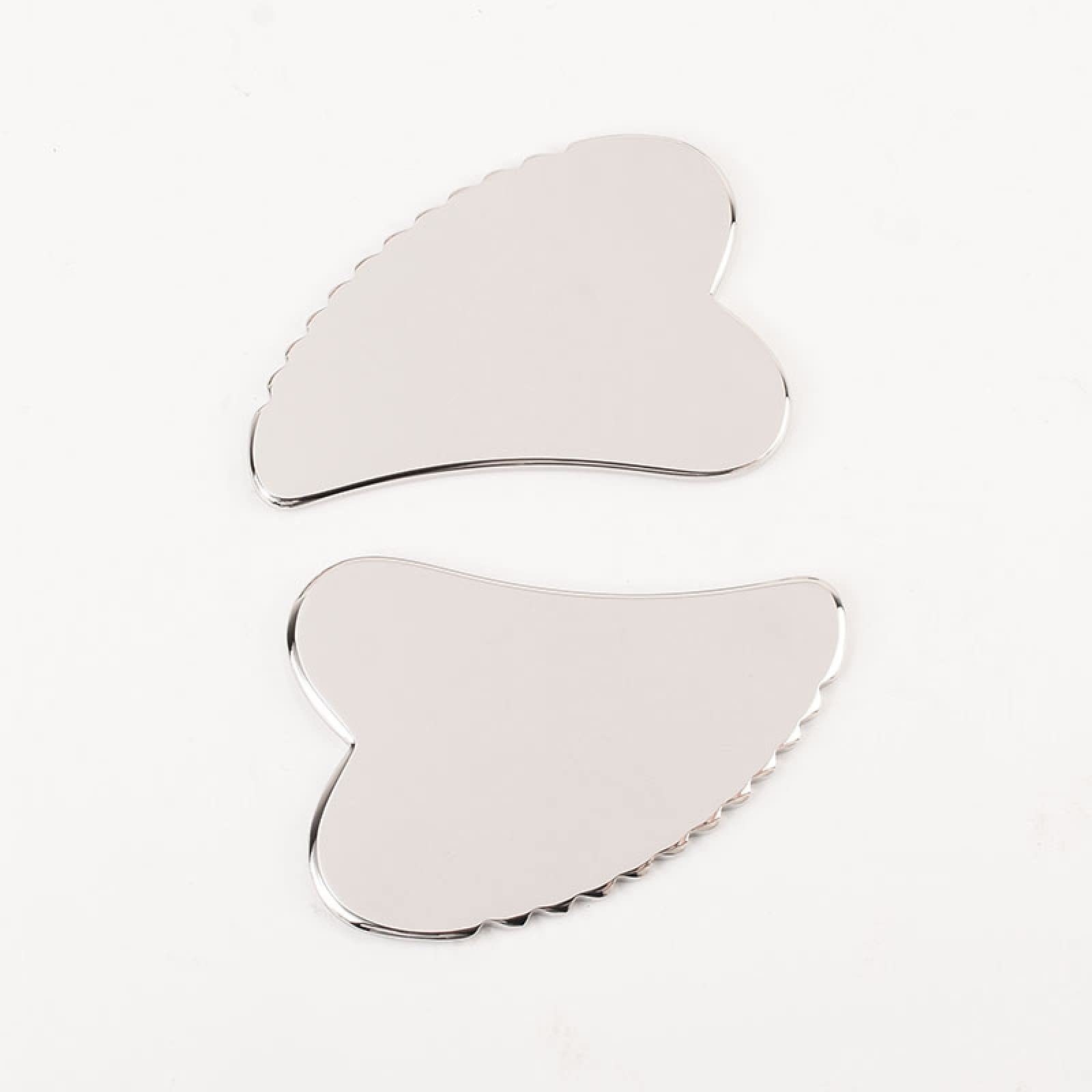 Forma de corazón acero inoxidable Gua Sha herramienta masaje producto masajeador