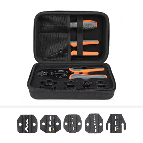 iCrimp Wire Crimping Tool Kit with Wire Stripper and Ratcheting Wire Crimper for Heat Shrink Connectors, Wire Ferrule, Insulated and Non-Insulated Terminals -  Zhejiang IWISS Electric Co., Ltd., EVA-30JL