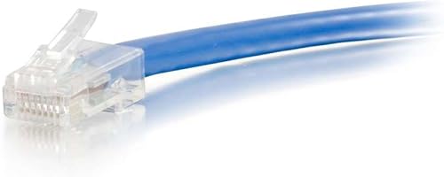C2G, cables Cat 6, parche de cables sin arranque, Azul