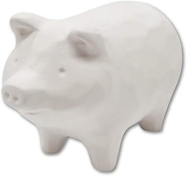 Aroma Ceramic Stone Diffuser [Made in Japan] Aromatherapy Passive Essential Oil Diffuser, Non-Electric Eco-Friendly, Unique, Cute, Animal, Design for Women, Men, and Gifts Piggy