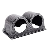 BOVUXKJH Gauge Pod Halterung Universal Armaturenbrett Pod Halter Doppelmeter Montagehalter Fahrzeugboot für Auto Motorrad LKW Boot