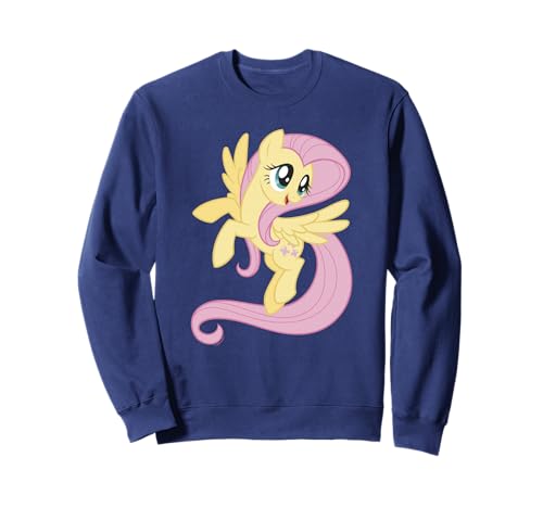 Sweatshirt My Little Pony Big Fluttershy Portrait pour adulte en coton doux