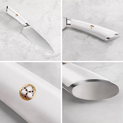 Cangshan Elbert Series German Steel Forged Chef's Knives (White, 6-Inch) #TOP2