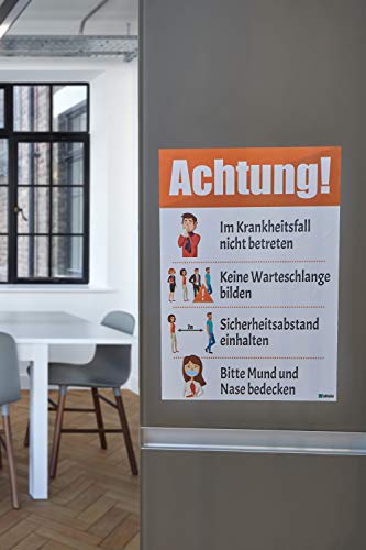 Hygieneaufkleber von Waltola 4 hochwertige Designs