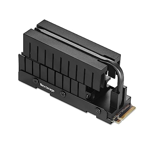 【PS5対応】Nextorage 内蔵型SSD ヒートシンク付き 2TB Amazon | Nextorage 2TB NVMe SSD PCIe Gen5x4 ヒートシンク付き