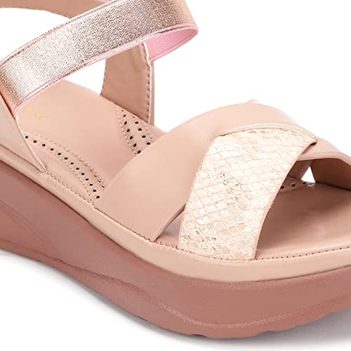 Image of Marc Loire Women Soft Comfortable Solid Platform Heels