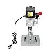 HENHAIY Tabletop Drilling Machine, Mini Drill Press Bench, Electric Bench Drill 3 Speed, Table Top Drill, DIY Furniture Power Tool, Portable Drill Press Workbench for Drilling Wood, Aluminum