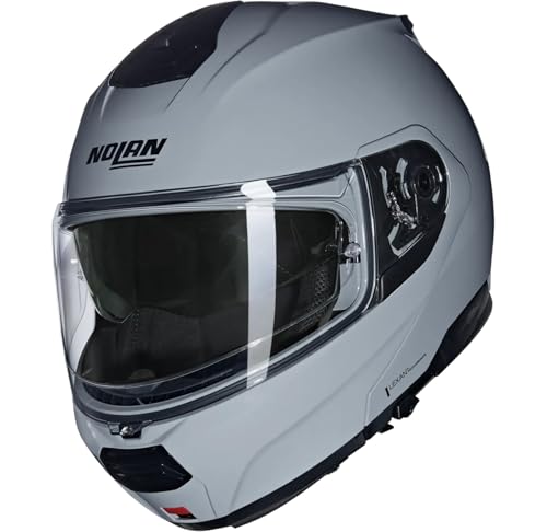 Casque Nolan N100-6 Travelling Classico modulable gris en taille XXS