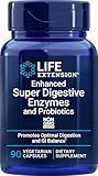 Life Extension Enhanced Super Digestive Enzymes and Probiotics, 90 Vegetarian Capsules