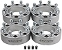 Supreme Suspensions - 2' Wheel Adapters for 2010-2014 Dodge Ram 2500 & Ram 3500 [4pc Silver Pack] BP Conversion: 8x165.1mm to 180mm => 2011+ Chevy HD-Series Wheels on Ram 2500/3500
