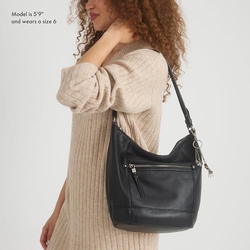 The Sak Sequoia Hobo Bag - Premium Large Leather Women's Handbag for Everyday & Travel - Durable Purse With Zipper Pocket - Image 3