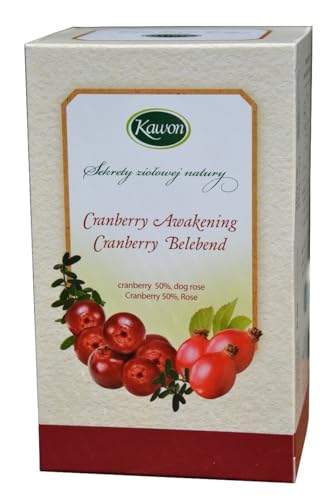 Mosbessenthee, 20 zakjes à 3 g, 60 g, met natuurlijke vitamine C uit rozenbottel, wilde collectie zoals cranberry