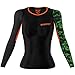 Produktbild SMMASH Military Damen Langarm Top, Atmungsaktiv und Leicht Compression Shirt, Longsleeve Damen, Gym Top Funktionsshirt für Crossfit, Fitness, Yoga, Sport Langarmshirt Hergestellt in der EU (M)