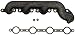 Dorman 674-381 Drivers Side Exhaust Manifold Kit For Select Ford Models