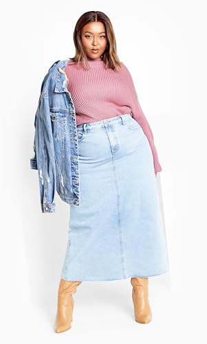 Image of City Chic Women's Plus Size Sweater - Angel Sleeve
