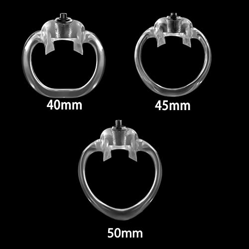 男性貞操ロック HT-V5貞操帯 クリック & ロック貞操装置 樹脂 コックケージ 拘束具 貞操ケージ SMおもちゃ(Nano-45mm) - 画像5