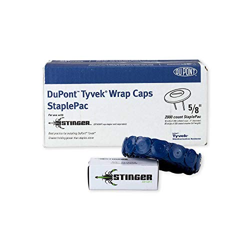 DuPont Tyvek Wrap Caps StaplePac - 5/8"