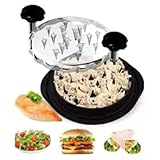 ShredderMate Pro | Easy-Twist Meat Shredder for Pulled Pork, Chicken & Veggies | Non-Slip Grip | BPA-Free | Travel & Gift-Friendly | Perfect for Gym Prep & BBQ!