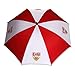 Produktbild VfB Stuttgart Stockschirm / Regenschirm rot/weiss mit Wappen und 120cm Durchmesser