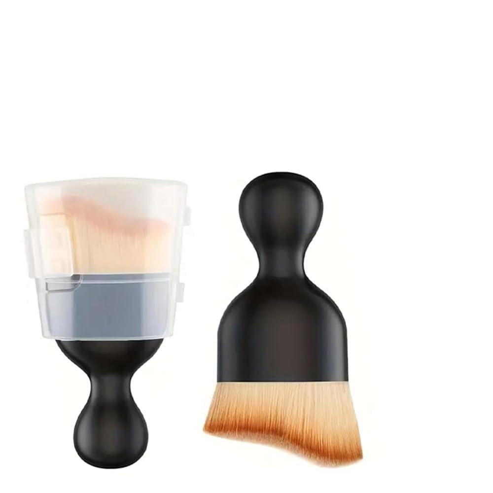 WENINETIES 2pcs Car Interior Cleaning Tool Brushes for Renault Captur II 2019-, Dust Sweeping Soft Brush Bristle Car Detailing Curved Crevice Beauty Brush