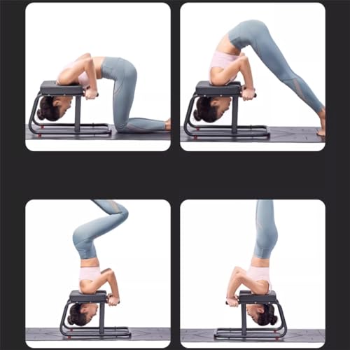 Chaise d'inversion de yoga robuste avec cadre en acier en U durable - 7