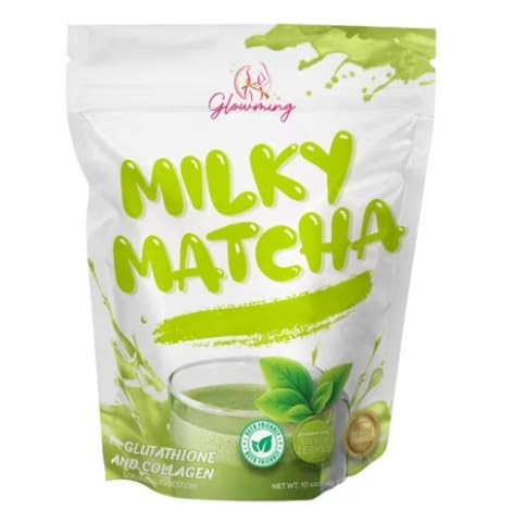 Cris Cosmetics Milky Matcha Glutathione and Collagen Drink 10 Sachets