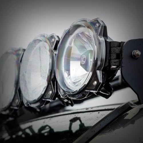Protector de luz Pro6 Gravity® LED de 15.2 cm transparente para faros de coche 7