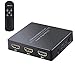 Produktbild LINKFOR HDMI Switch 3 Eingang 2 Ausgang HDMI Switcher mit IR Fernbedienung unstützt 4K 3D HDMI 1.4 Kompatibel mit HDTV Bildschirm DVD Players