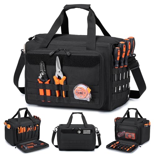 KSIBNW 14-Inch Tool Tote (Black)