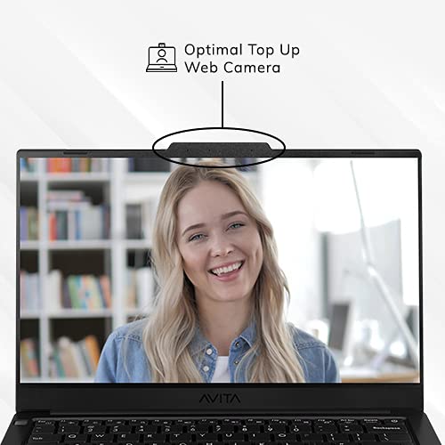 Image of Avita LIBER V NS14A8INF542-MB Intel Core i5-10210U 14 inch(35cm) Thin and Light Laptop (UHD Graphics 620 / 8GB /256GB SSD /Windows 10 Home /Backlit Keyboard /Fingerprint Sensor /MSO 365) Matt Black, 1.28 kg