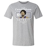 500 LEVEL Cade Cunningham Shirt (Cotton, X-Large, Heather Gray) - Cade Cunningham Detroit Cover WHT
