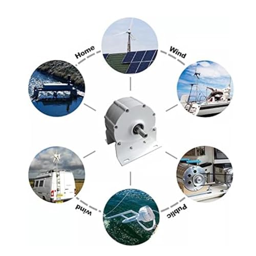 Générateur 8000W basse vitesse compact alternateur AC haut de gamme - 8