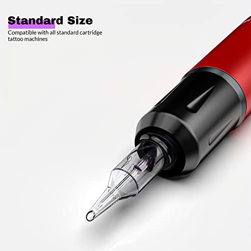 Image of Wormhole Tattoo Cartridge Needles, 50pcs Mixed Sizes Disposable Tattoo Needles 5RL 7RL 9RL 5RS 7RS 9RS 15M1 21M1 15RM 21RM for Tattoo Pen Cartridge Machine (RL&RS&M1&RM)