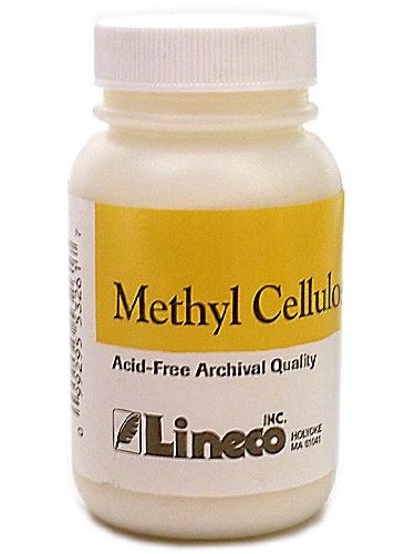 Lineco Methyl Cellulose Adhesive 1 1/2 oz. bottle [PACK OF 2 ]