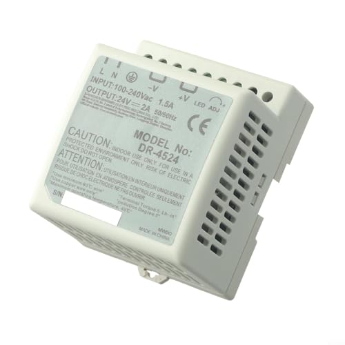 Alimentation à découpage sur rail DIN 24V 2A modèle DR-4524 - 4