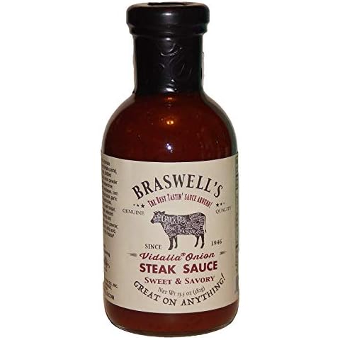 Braswells Vidalia Onion Steak Sauce 13.5 Ounce Cover