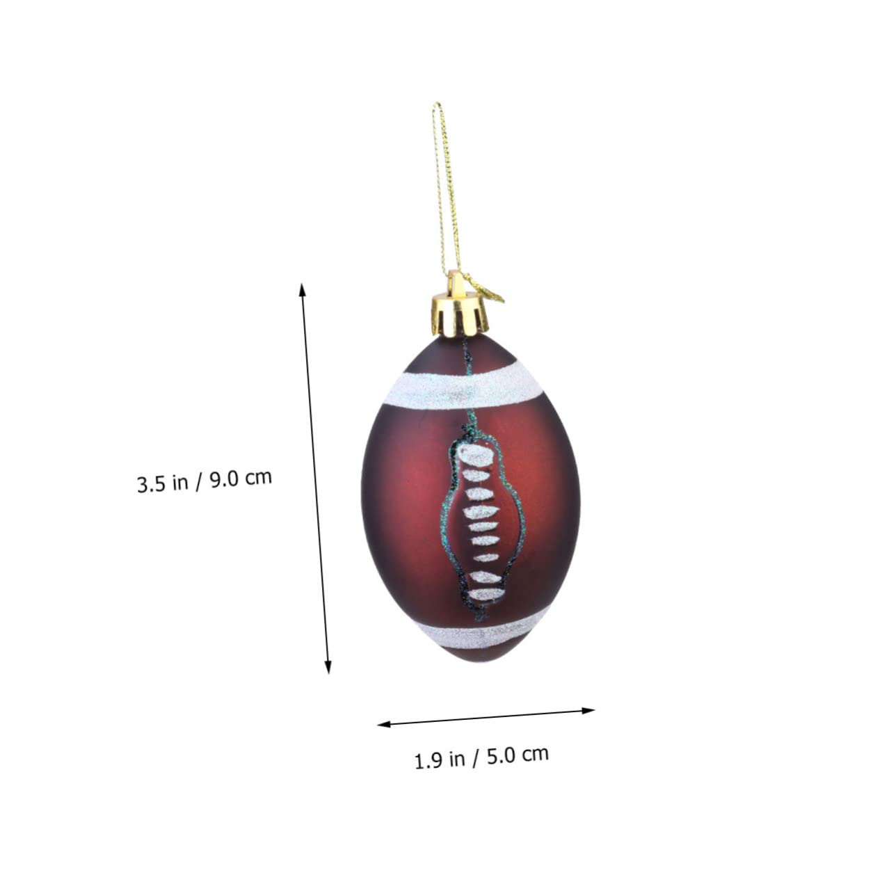 Ciieeo 6piezas Adornos De Bolas De Navidad Bolas Colgantes Festivas Plásticas para Decorar Hogar Árboles De Navidad y Fiestas