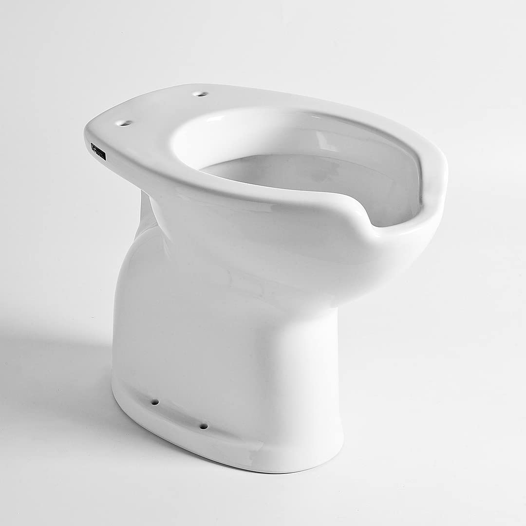 Jo-Bagno.it Vaso Water Wc Sanitari per Disabili Anziani Sally H 49 cm Scarico a Terra Made In Italy