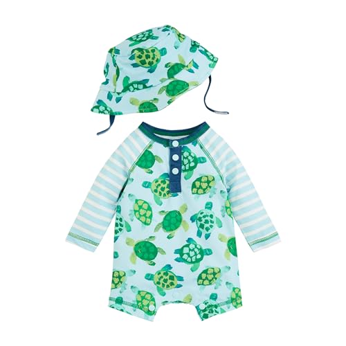 Mud Pie Boys Turtle Swim One Piece