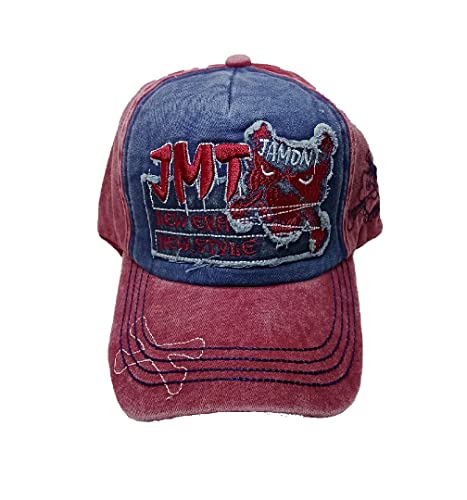 Image of Adjustable Soft Cotton Denim Cap for Men Women Baseball Vintage Washed Distressed Hats Adjustable Stylish Cap Regular Fitted